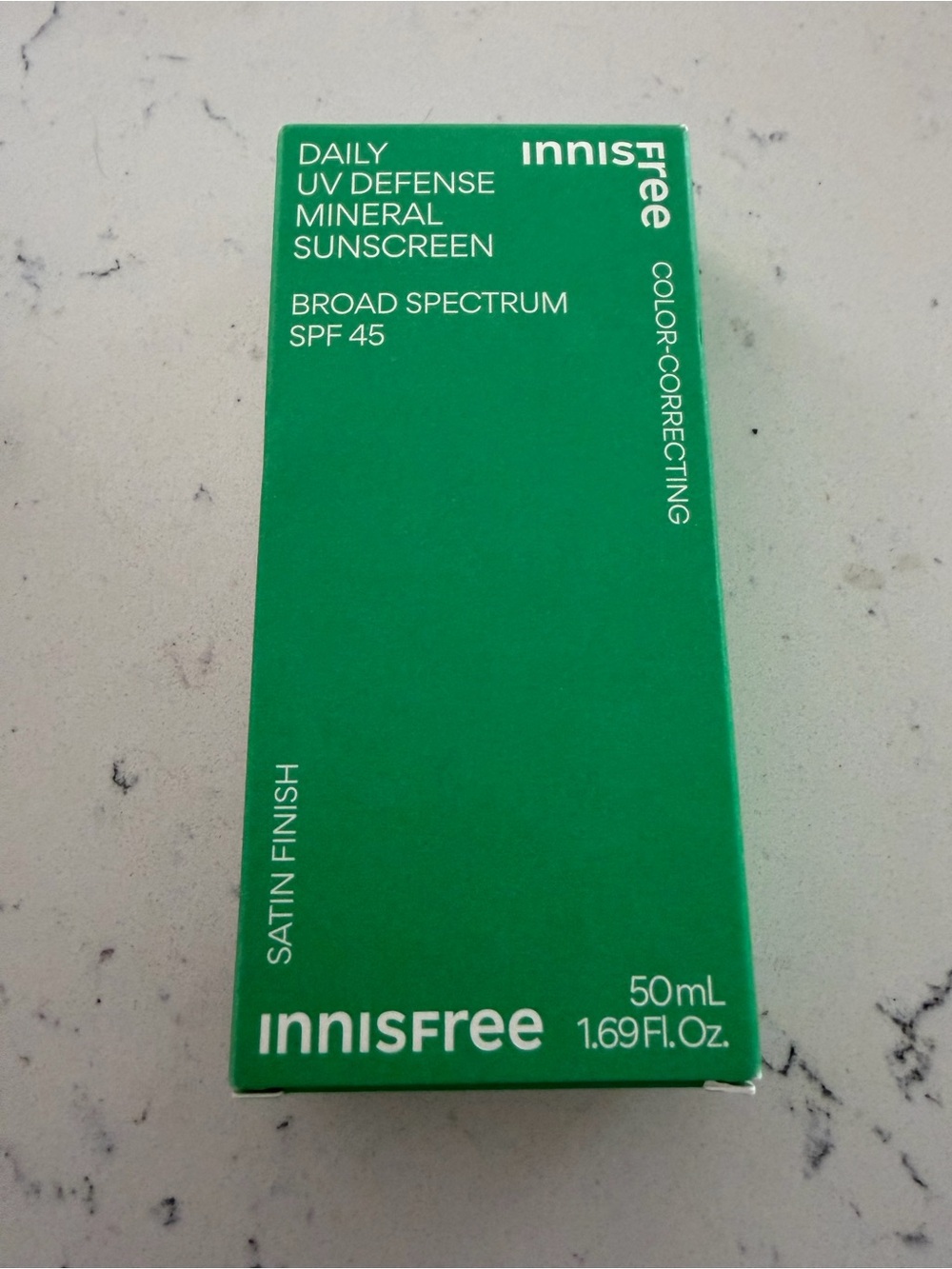 Innisfree daily uv defense mineral sunscreen